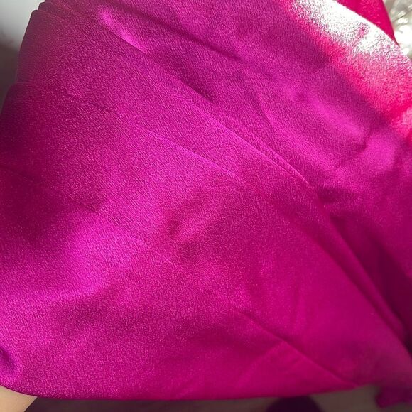 Aidan Mattox Womens Metallic V-Neck Formal Dress - Picture 3 of 4